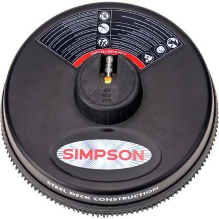 Fna Group. Simpson Universal 15in Pressure Washer Surface Cleaner, Cold Water Use - 2200 to 3700 PSI 80165